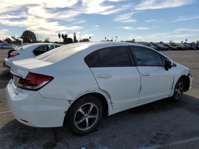 19XFB2F79FE273832 - 2015 HONDA CIVIC SE WHITE photo 3