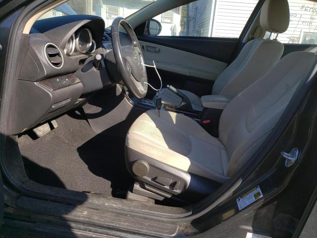 1YVHZ8DH6D5M02440 - 2013 MAZDA 6 TOURING გრაფიტი ფოტო 7