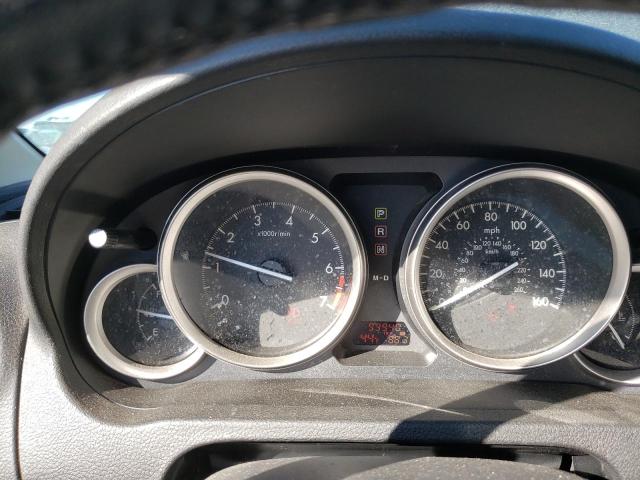 1YVHZ8DH6D5M02440 - 2013 MAZDA 6 TOURING გრაფიტი ფოტო 9