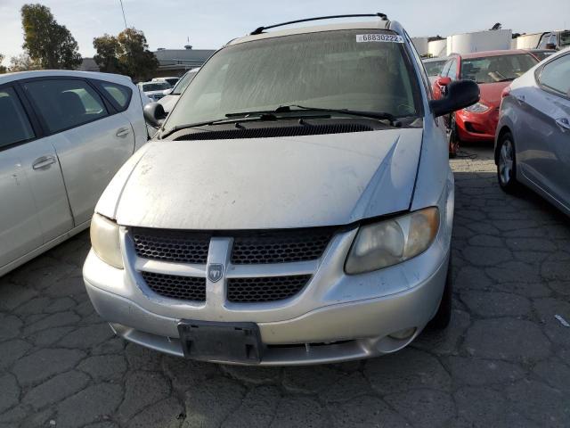 1B4GP45372B531883 - 2002 DODGE CARAVAN SP SILVER photo 5