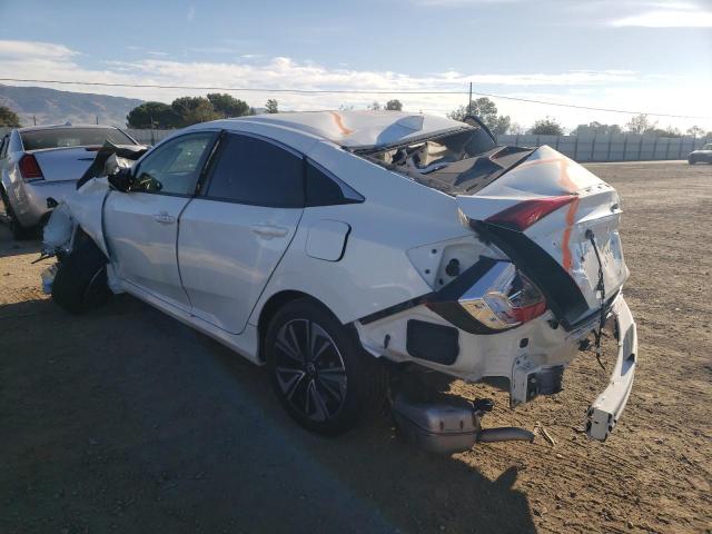 JHMFC1F79JX005359 - 2018 HONDA CIVIC EXL 白色 照片 2