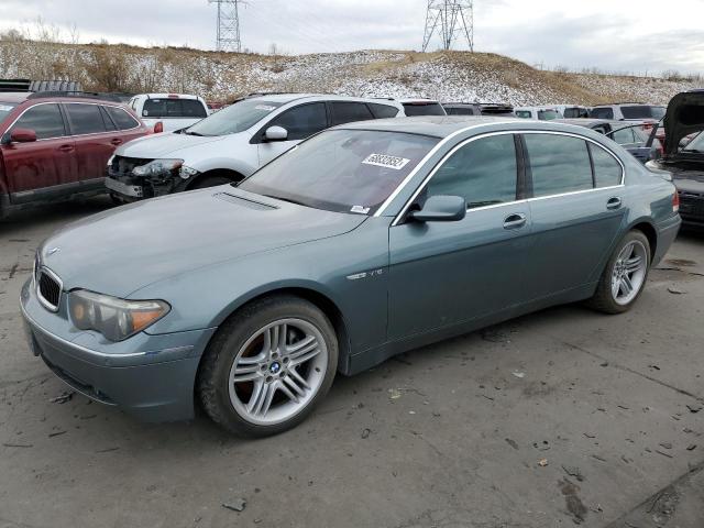 WBAGN83484DK10824 - 2004 BMW 760 LI TEAL photo 1