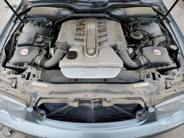WBAGN83484DK10824 - 2004 BMW 760 LI TEAL photo 11
