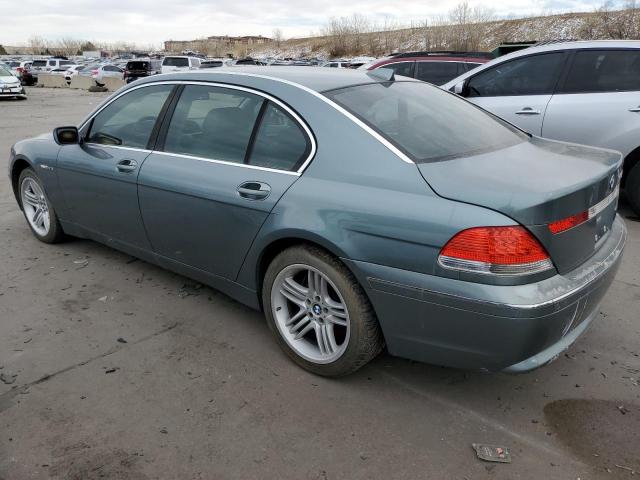 WBAGN83484DK10824 - 2004 BMW 760 LI TEAL photo 2