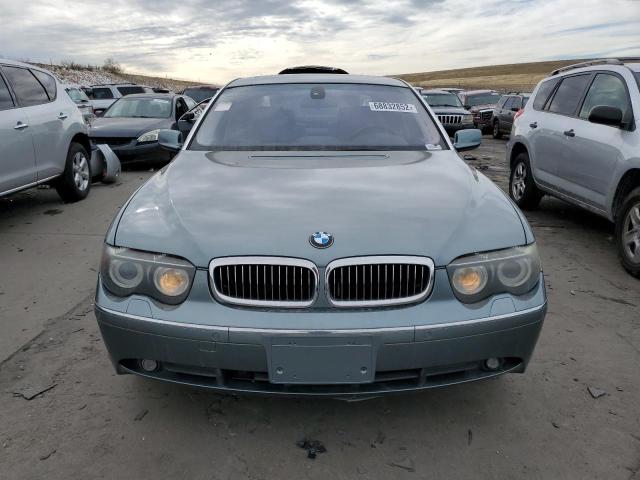 WBAGN83484DK10824 - 2004 BMW 760 LI TEAL photo 5
