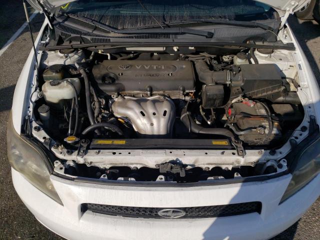 JTKDE167280271403 - 2008 TOYOTA SCION TC WHITE photo 11