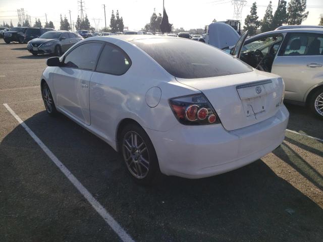 JTKDE167280271403 - 2008 TOYOTA SCION TC WHITE photo 2