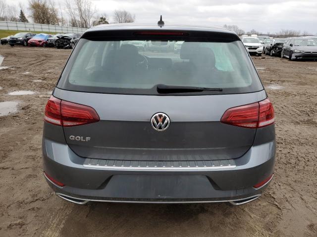 3VWG57AU1KM007336 - 2019 VOLKSWAGEN GOLF S GRAY photo 6