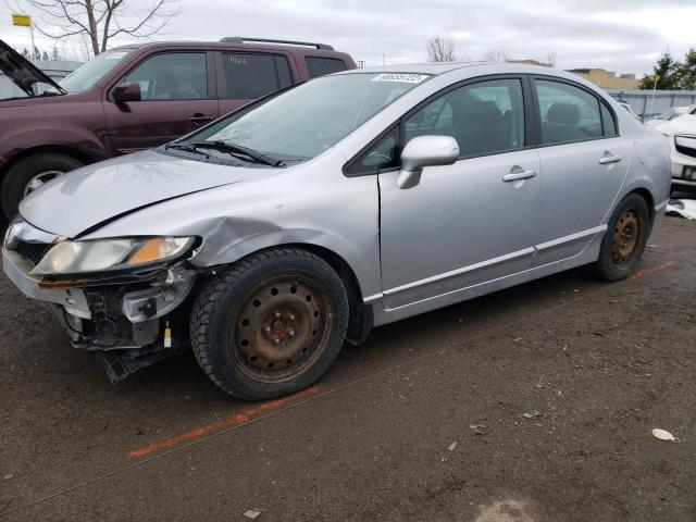 2HGFA1F62AH027207 - 2010 HONDA CIVIC LX-S Gümüş foto 1