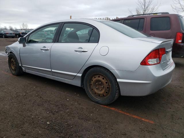2HGFA1F62AH027207 - 2010 HONDA CIVIC LX-S Gümüş foto 2