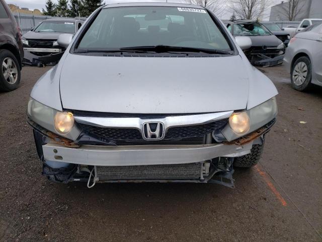 2HGFA1F62AH027207 - 2010 HONDA CIVIC LX-S Gümüş foto 5