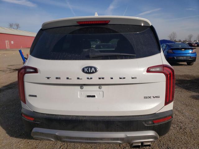 5XYP5DHC2LG071379 - 2020 KIA TELLURIDE WHITE photo 6