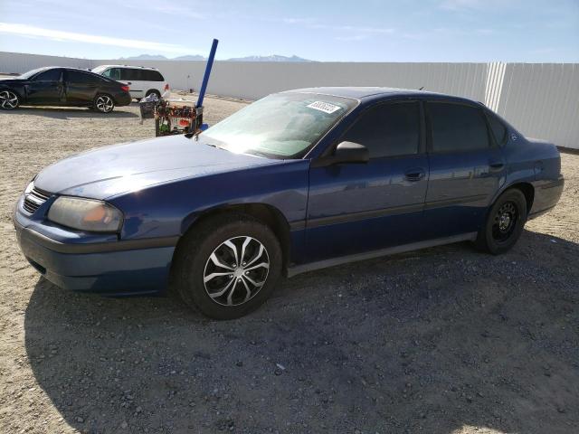 2G1WF52E559326817 - 2005 CHEVROLET IMPALA BLUE photo 1