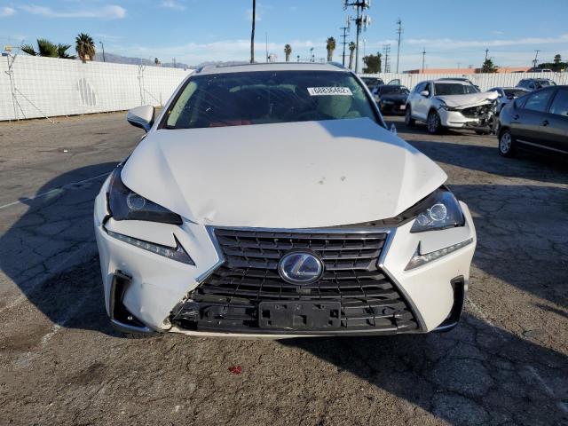 JTJBJRBZ5K2107460 - 2019 LEXUS NX 300H WHITE photo 5