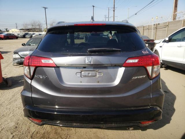 3CZRU5H10NM731855 - 2022 HONDA HR-V SPORT GRAY photo 6