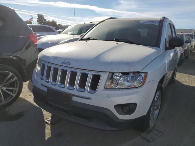 1J4NF5FB5BD164425 - 2011 JEEP COMPASS WHITE photo 1