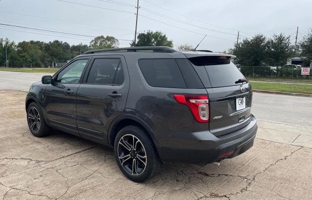 1FM5K8GT8FGA91240 - 2015 FORD EXPLORER S GRAY photo 3