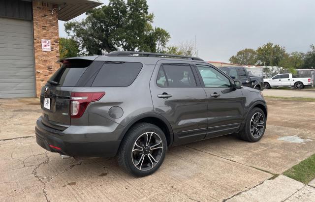 1FM5K8GT8FGA91240 - 2015 FORD EXPLORER S GRAY photo 4