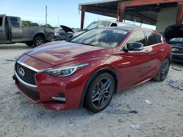 SJKCH5CP8JA044154 - 2018 INFINITI QX30 BASE RED photo 1