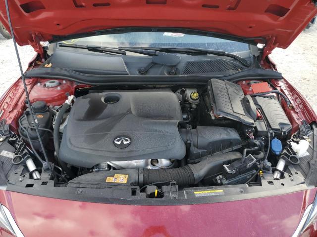 SJKCH5CP8JA044154 - 2018 INFINITI QX30 BASE RED photo 11