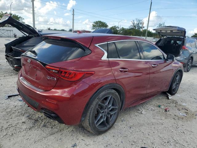 SJKCH5CP8JA044154 - 2018 INFINITI QX30 BASE RED photo 3