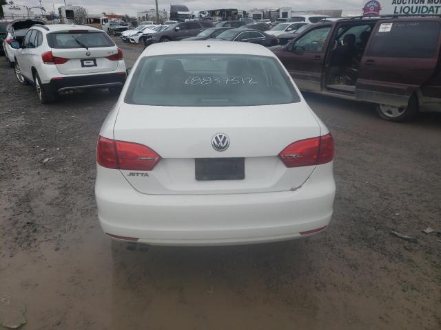 3VW2K7AJ3DM282721 - 2013 VOLKSWAGEN JETTA BASE 白色 照片 6