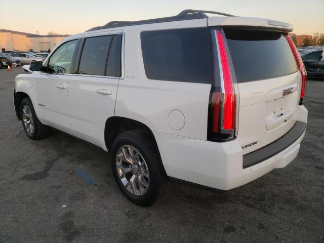 1GKS2AKC6FR241327 - 2015 GMC YUKON SLE WHITE photo 2