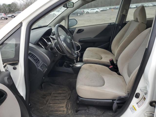 JHMGD386X7S025627 - 2007 HONDA FIT თეთრი ფოტო 7
