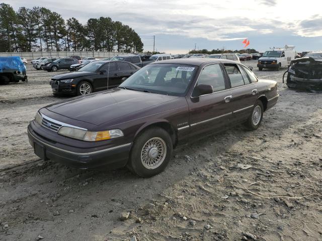 2FALP74W3PX190555 - 1993 FORD CROWN VIC BROWN photo 1