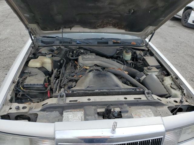 1LNLM83W4NY617602 - 1992 LINCOLN TOWN CAR C GRAY photo 11