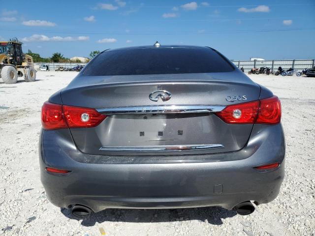 JN1EV7AP8HM742097 - 2017 INFINITI Q50 PREMIU GRAY photo 6