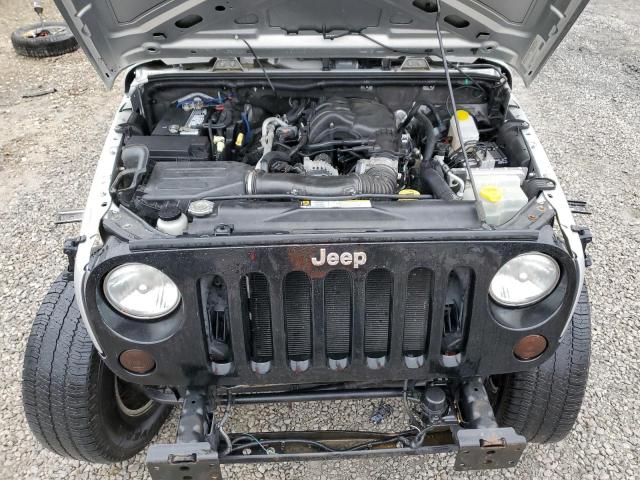 1C4AJWAG5CL123330 - 2012 JEEP WRANGLER S SILVER photo 11