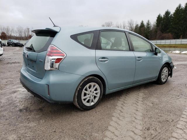 JTDZN3EU1GJ045202 - 2016 TOYOTA PRIUS V TURQUOISE photo 3