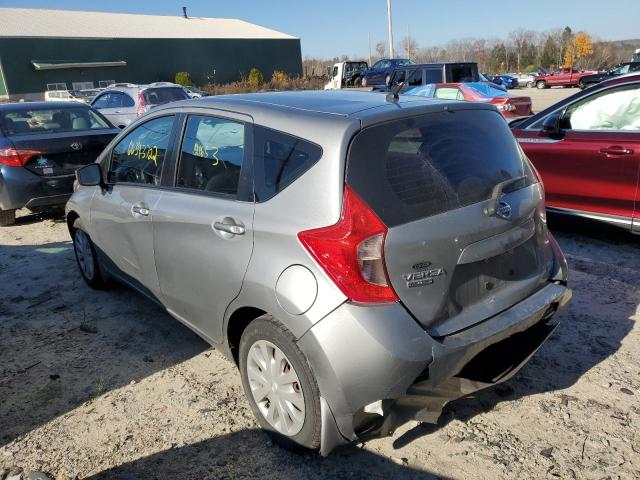 3N1CE2CPXFL380451 - 2015 NISSAN VERSA NOTE GRAY photo 3