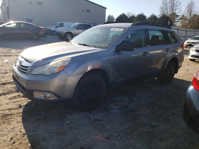 4S4BRBAC3B1351075 - 2011 SUBARU OUTBACK 2. GRAY photo 1