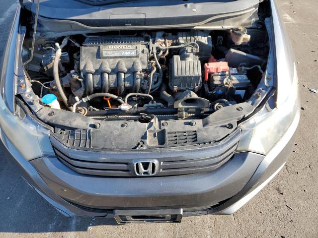 JHMZE2H52AS004527 - 2010 HONDA INSIGHT LX GRAY photo 11