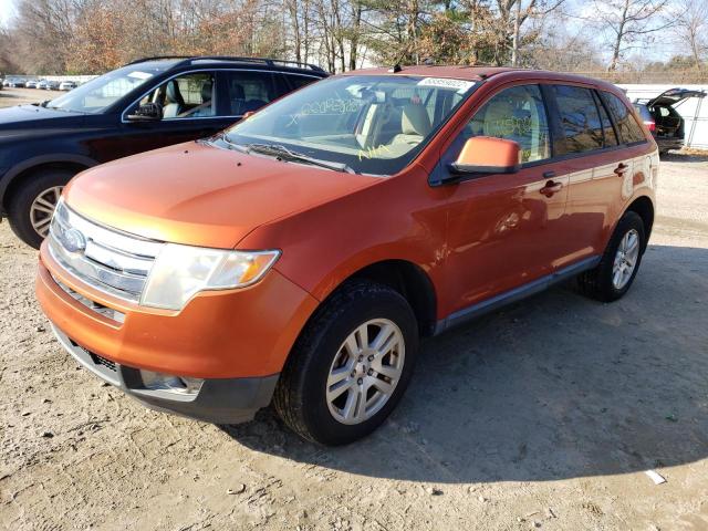 2FMDK48C57BB65368 - 2007 FORD EDGE ORANGE photo 1