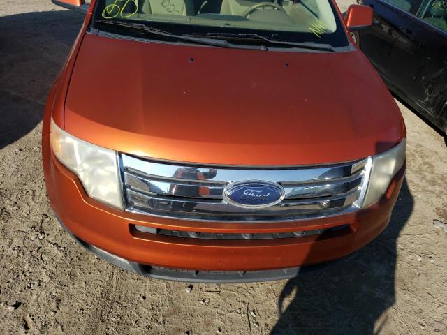 2FMDK48C57BB65368 - 2007 FORD EDGE ORANGE photo 11