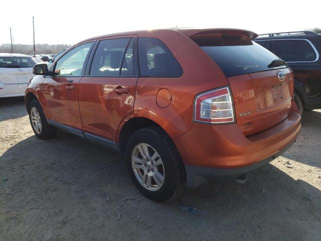 2FMDK48C57BB65368 - 2007 FORD EDGE ORANGE photo 2