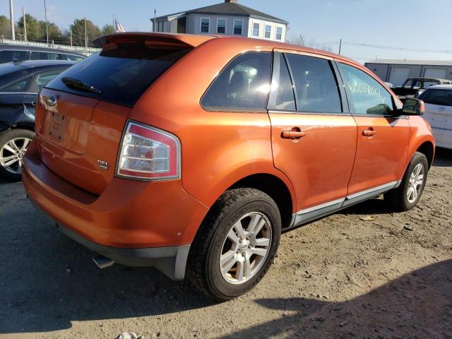 2FMDK48C57BB65368 - 2007 FORD EDGE ORANGE photo 3