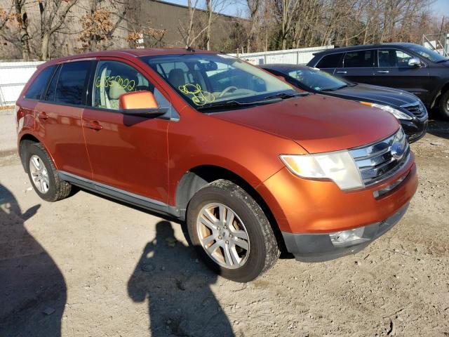 2FMDK48C57BB65368 - 2007 FORD EDGE ORANGE photo 4