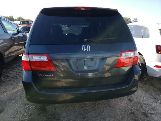 5FNRL38246B049251 - 2006 HONDA ODYSSEY LX CHARCOAL photo 6