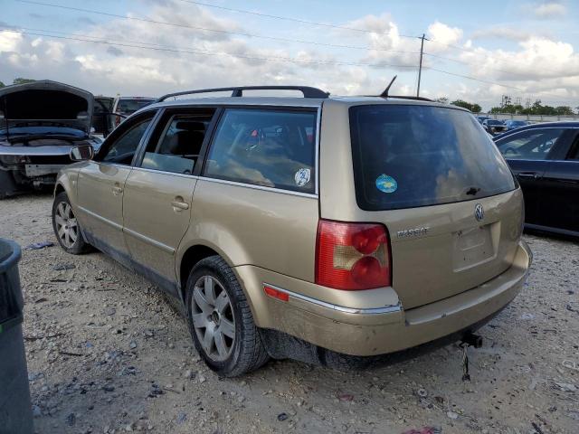 WVWWH63B82E274765 - 2002 VOLKSWAGEN PASSAT GLX Bej foto 2