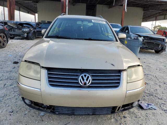 WVWWH63B82E274765 - 2002 VOLKSWAGEN PASSAT GLX Bej foto 5