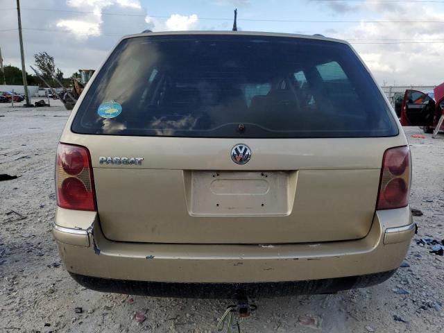 WVWWH63B82E274765 - 2002 VOLKSWAGEN PASSAT GLX Bej foto 6