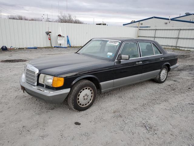 WDBCA35D1GA237686 - 1986 MERCEDES-BENZ 420 SEL BLACK photo 1