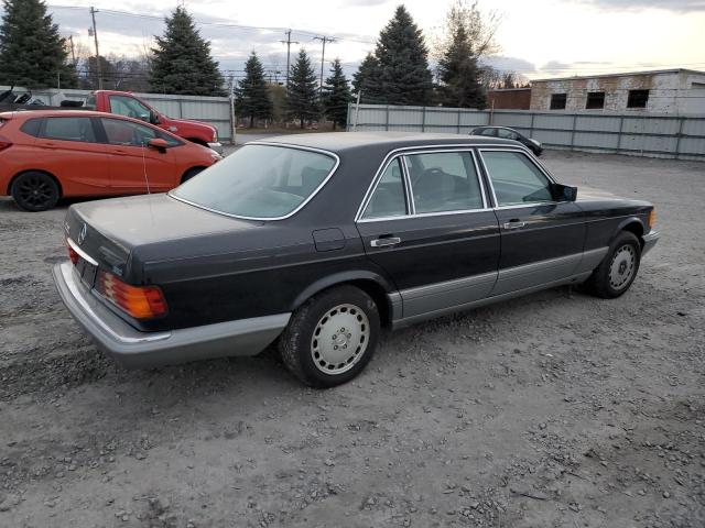 WDBCA35D1GA237686 - 1986 MERCEDES-BENZ 420 SEL BLACK photo 3