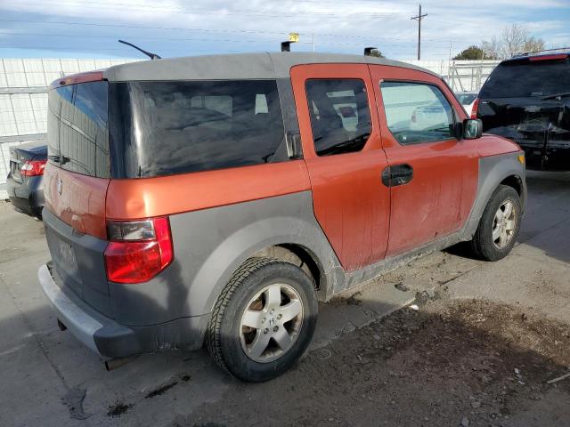 5J6YH28544L038904 - 2004 HONDA ELEMENT EX RED photo 3