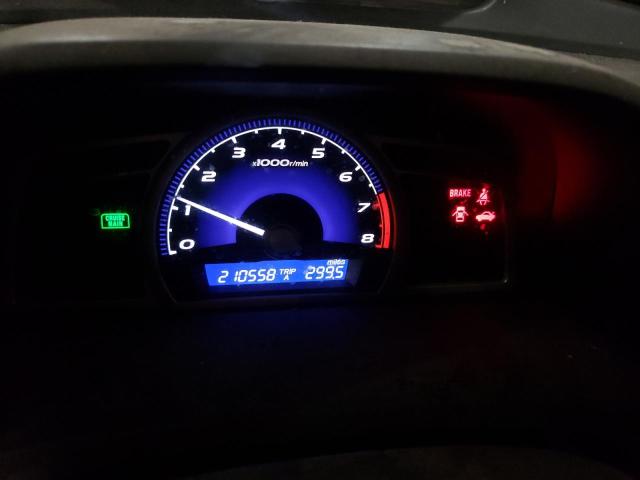 2HGFA15659H512065 - 2009 HONDA CIVIC LX-S Czerwony zdjęcie 9