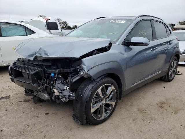 KM8K53A52LU482095 - 2020 HYUNDAI KONA ULTIM GRAY photo 1